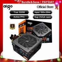 ราคา Aigo AK 500W PC PSU แหล่งจ่ายไฟสีดำ Gaming 120มม เงียบพัดลม Rgb 24pin 12V ATX เดสก์ท็อปเครื่องสำรองไฟคอมพิวเตอร์สำหรับ BTC (21170815266)