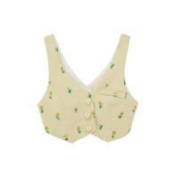 ราคา Kloset Embroidery Sleeveless Vest SS23 T002 เสื้อแฟชั่น เสื้อแขนกุด เสื้อผ้าแฟชั่น เสื้อครอป เสื้อตัวสั้น เสื้อลายปัก (20946563746)