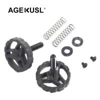 ราคา AGEKUSL จักรยานที่ยึดบานพับ Levers คาร์บอนไฟเบอร์ Clamps สกรูไทเทเนียมสำหรับ Brompton Pike 3 Sixty พับจักรยานพับเก็บได้ Hcl 6c (7945254850)