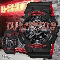 ราคา นาฬิกาข้อมือCASIOGSHOCK นาฬิกาข้อมือผู้ชาย สายเรซิ่น รุ่น GA 110HR 1A Red and black (1375872148)