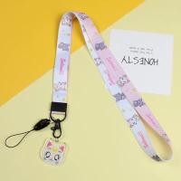 ราคา พร้อมส่ง สายคล้องคอ สายห้อยบัตร สายคล้องโทรศัพท์มือถือ สายคล้องบัตรลายการ์ตูน ลาย Sanrio ซานริโอ้ (15796440005)