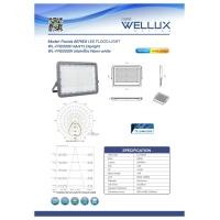 ราคา WELLUX โคมฟลัดไลท์ โคมสปอร์ตไลท์ 30W 50W 100W 150W 200W LED FLOODLIGHT รุ่น FLORIDA SERIES (16621400572)