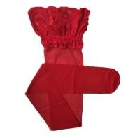 ราคา ถุงน่องโคนขาลูกไม้ ซิลิโคนกันลื่น ถุงน่องโคนขา ถุงเท้าสูง (18423155992)