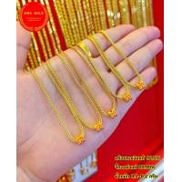ราคา สร้อยคอเงินแท้92 5 พร้อมจี้ตัวHลงยาทองแท้99 99 น้ำหนัก0 1 2กรัม จี้ทองแท้มีใบรับประกันสามารถขายได้ (20069315868)