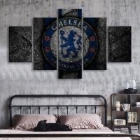 ราคา 5แผงเชลซี HD โลโก้คลับสติ๊กเกอร์ติดผนังแขวนภาพวาดห้องนอนห้องนั่งเล่นโปสเตอร์ภาพวาดตกแต่งบ้านด้วยตนเอง ไม่มีกรอบ (14356092691)