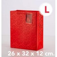 ราคา ส่งทันที ถุงลายไทย ใบละ 35 บาท ถุงของขวัญ ถุงสวยงาม ถุงกระดาษทรงกล่อง ถุงกระดาษ ถุงลายไทย (16830128556)