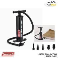 ราคา COLEMAN JAPAN DUAL ACTION QUICK PUMP ปั๊มลมแบบใช้มือสูบ ใช้ได้ทั้งสูบลมเข้าและออก มีหัวต่อมาให้ 4 แบบ (21197825655)