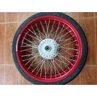 ราคา ชุดล้อพร้อมใส่ล้อโยโกเวฟ110iเวฟ125iปลาวาฬเวฟ125ledและอีกหลายรุ่นล้อโยโกดุมบรอนซ์ซี่ชุบโยโกยางนอกในบู้ทลูกปืนพร้อมตั้ง (16449800012)