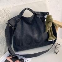 ราคา กระเป๋าสะพายข้างสไตล์วินเทจมาพร้อมตุ๊กตากบน้อย แบรนด์แฟชั่นญี่ปุ่นกระเป๋าผ้าแคนวาส เนื้อผ้าดี Bag MOOD (18735101503)