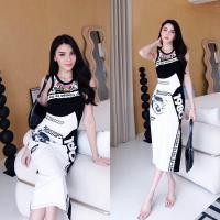 ราคา เดรสเข้ารูปพิมลายทั้งตัว ป้ายNontawat (20598471934)