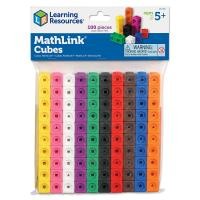 ราคา L4K Learning Resources Mathlink Cubes Set of 100 ลูกบาศก์ คณิตศาสตร์ 100 ชิ้น ตัวต่อ 5 9 ปี (10492922297)