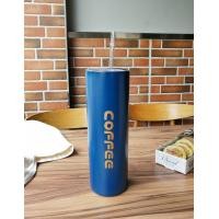 ราคา แก้วน้ำทรงกระบอก ฝาปิดแบบสไลด์ แก้วน้ำลายการ์ตูน แก้วทรงสูง กระบอกน้ำ แก้วน้ำสแตนเลส สูญญากาศ เก็บความร้อน เย็น พร้อมหลอด (5032128061)