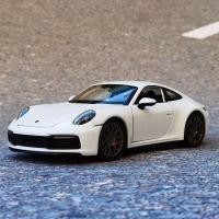ราคา โมเดลรถยนต์สปอร์ตรถของเล่นโลหะรถจำลอง Porsche 911 Carrera 4S แบบของขวัญสำหรับเด็ก (19870332764)