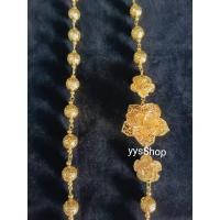 ราคา สร้อยสังวาลย์ชุบทอง สังวาลย์พาดไหล่ เครื่องประดับชุดไทย ใส่ได้ทั้งเด็กและผู้ใหญ่ (18608776252)