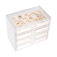 ราคา ชั้นวางเครื่องสำอางกล่องอะคริลิคกล่องเก็บเครื่องสำอางค์อะครีลิคกล่องใส่เครื่องประดับสไตล์โมเดิร์น 3ชั้น 4ชั้น 1012 (8222227774)