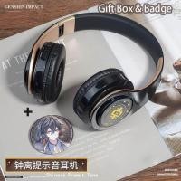 ราคา hot Anime Genshin Impact Wireless Headphones Fashion Headphone Bluetooth Comfortable Stereo Foldable Game Headset Cosplay Gift (20383878624)