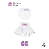 ราคา เมลจัง MELL CHAN ชุดเจ้าสาว White Gown Dress ลิขสิทธิ์แท้ พร้อมส่ง ชุดเจ้าหญิงสีขาว ชุดแต่งงาน ชุดตุ๊กตา Wedding Princess Mellchan Mel chan ของเล่นตุ๊กตา (9435147483)