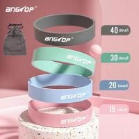ราคา ANGTOP ยางยืดออกกำลังกาย resistance band 4 แรงต้าน ยางออกกำลังกาย ยางยืดออกกำลัง Exercise Band Loop ยืดหยุ่นดีไม่ขาดง่าย (21118244808)