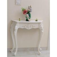 ราคา โต๊ะคอนโซล โต๊ะหลุยส์ โต๊ะวินเทจ consol table โต๊ะชิดผนัง (20047609360)