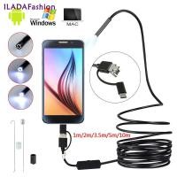 ราคา กล้องสำหรับแอนดรอยด์ตรวจสอบแบบบอร์สโคป Type C HD 10M กล้องเอนโดสโคปแบบกันน้ำ USB (20248695842)