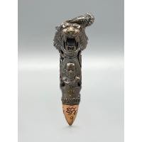 ราคา ตะกรุดจ้าวพยัคฆ์ รุ่นยกฐานะ ปี2561 วัดวังแดงใต้ จ อยุธยา เนื้อขันลงหิน มีห่วงพร้อมห้อยคอ (12521503730)