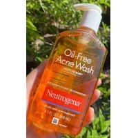 ราคา แท้ค่ะ Neutrogena Oil Free Acne Wash 269ml (19413430884)