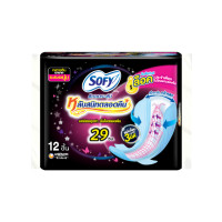 ราคา Sofy ผ้าอนามัย โซฟี แบบกระชับ กลางคืน แบบมีปีก ยาว 29 ซม 12 ชิ้น (19794823577)