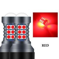 ราคา 2ชิ้น7440 LED 7443 WY21W T20หลอดไฟ LED W21W สัญญาณรถยนต์ไฟ T20 3030SMD สำรองไฟถอยหลังสว่างสุดๆ (21171193856)