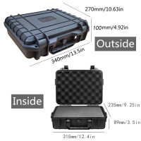 ราคา Waterproof Plastic ToolBox Hardware Tool Storage Box Tool Kits Shockproof Instrument Tool Organizer Box Multipurpose Tools Box Camera Photography Hard Carry Case Flight Case with Sponge (19597819670)