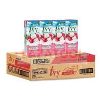 ราคา IVY ไอวี่ นมเปรี้ยวพร้อมดื่ม ยูเอชที รสลิ้นจี่180มล X48 ไอวี่นมเปรี้ยว Ivy UHT Drinking Yoghurt Lychee Flavoured 180 ml x 48 Boxes นมเปรี้ยว (13322491051)