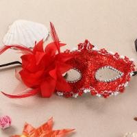 ราคา Twinkle จัดส่งฟรีผู้หญิง Venetian LED Mask Masquerade ชุดแฟนซีปาร์ตี้เจ้าหญิง Feather Masks On Sale (18567274717)