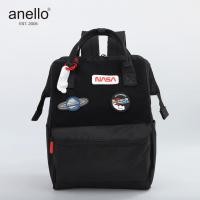 ราคา แบบใหม่ anello x NASA กระเป๋าเป้แฟชั่น สติ๊กเกอร์ตีนตุ๊กแก ช่องเยอะใส่ของได้เยอะ ใส่โน๊ตบุ๊คได้ ผ้ากันน้ำ พร้อมส่ง (20362865651)