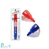 ราคา ปากกาไวท์บอร์ด 2 หัว CODE D คละสี แพ็ก 4 ด้าม ชนิดหัวกลม (17954947764)