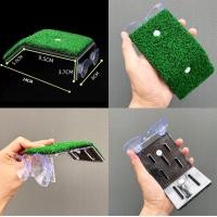 ราคา บกเต่าหญ้าเทียม ที่พักเต่า แพลตฟอร์มยืนตากแดดสำหรับเลี้ยงเต่า เต่าญี่ปุ่น มีทึ่ดูด1ด้าน (20981358129)