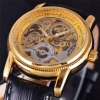 ราคา FORSINING อัตโนมัตินาฬิกาข้อมือกลไก3D โลโก้ Mens Gold นาฬิกาข้อมือกีฬาทหารชายนาฬิกาหน้าเปลือยนาฬิกาทำธุรกิจ (9366115168)