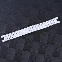 ราคา สายนาฬิกาเซรามิกขนาดเล็ก6มม 7มม สีดำสีขาวเซรามิกเว้าสายนาฬิกาข้อมืออุปกรณ์เสริมนาฬิกาสตรียอดนิยม (12860859128)