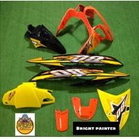 ราคา ชุดสีคลิก110 คาร์บู Click110 ปี2005 1ชุด 7ชิ้น (14026711541)