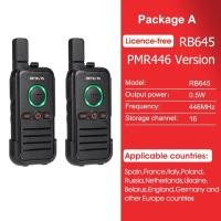 ราคา วิทยุสื่อสาร retevis RB645เครื่องรับส่งวิทยุมือถือแบบพกพา PMR446สองทาง VOX USB C สำหรับร้านอาหารโรงแรม (21170957531)