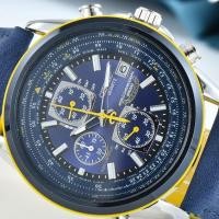 ราคา HOT Citizen นาฬิกาข้อมือควอตซ์แฟชั่นสีฟ้าสําหรับบุรุษ CTN (19745129057)