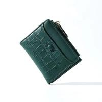ราคา David Jones Paris Crocodile Pattern PU Leather Wallet Card Holder Organizer For Women And Gilrs (20490995792)
