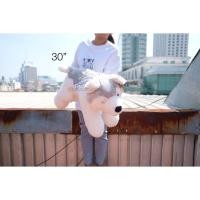 ราคา ตุ๊กตา Siberian Husky สุนัขไซบีเรียนฮัสกี้ ผ้าพันคอ 30 40 50นิ้ว สุนัข ไซบีเรียน ฮัสกี้ ตุ๊กตาหมา ตุ๊กตาไซส์ใหญ่ (20537238613)