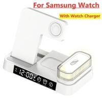 ราคา 30W แท่นชาร์จไร้สาย3 in 1 แท่นตั้งนาฬิกาปลุกไฟกลางคืนชาร์จเร็วแท่นชาร์จสำหรับ iPhone Samsung Galaxy Watch iWatch iWatch (21170894529)