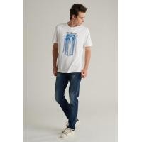 ราคา Mc jeans เสื้อยืดแขนสั้นผู้ชาย คอกลม สีขาว MTSZB22 (20691615233)