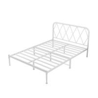 ราคา Xแบบอย่าง เตียง เตียงเหล็ก 4 ฟุต เตียงนอน 5 ฟุต 6ฟุต แบบอย่างหนา โครงเตียงเหล็ก แท่นโลหะไม่มีโครงเตียงหัวเตียงฟอร์นิเจอร์ห้องนอน เตียงคอนโดรุ่นประหยัดสีดำ สีขาว โครงเตียงคู่ เตียงเดี่ยวขนาดรับน้ำหนักส