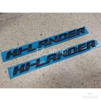 ราคา โลโก้ hi lander สีดำ isuzu2020 (2951654757)