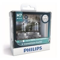 ราคา ของแท้ พร้อมส่ง หลอดไฟ Philips หลอดไฟรถยนต์ PHILIPS X treme Vision 100 130 150 H1 H4 H7 H11 HB3 HB4 HIR2 G force (18883815539)