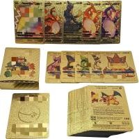 ราคา Wilber 100 สมุดการ์ด Pokemon Gold Foil Cards การ์ดโปเกมอน การ์ดเกม สมุดสะสมการ์ด โปเกมอน (19261982277)