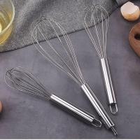 ราคา ตะกร้อมือ ตีไข่สแตนเลส มี 3 ขนาด 8นิ้ว 10นิ้ว 12นิ้ว (20825056163)