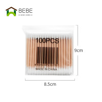ราคา 100 pcs สําลีก้าน ไม้ปั่นหู ทําความสะอาดหู cotton bud สําลีก้านเล็ก ไม้พันสําลี สําลีก้านไม้ แคะขี้หู ไม้เขี่ยหู สําลีก้านใหญ่ ไม้เเคะหู ผลิต (19558110652)