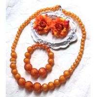 ราคา ชุดเครื่องประดับย้อนยุค3ชิ้นต่างหูกุหลาบแบบหนีบ สร้อยทองกวาว สร้อยวนิดา สร้อยลูกปัด ธีมมนต์รักลูกทุ่งสงกรานต์ ลอยกระทง (20846251324)